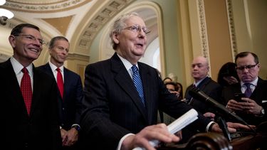 Menos de la mitad de los senadores republicanos necesarios apoyan una condena de Trump ante el Congreso