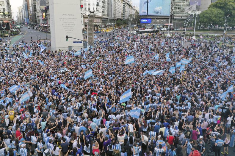 DEP-FUT MUNDIAL ARGENTINA-CELEBRACIÓN