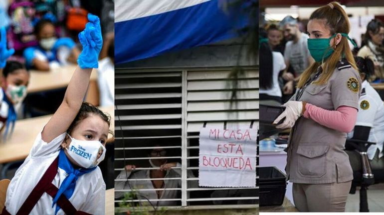 En medio de una brutal represión Cuba reabre  aeropuertos, hoteles, comercios y escuelas