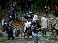 dos venezolanos se ahogaron mientras cruzaban un rio cerca del tapon del darien