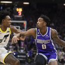 Kings vencen a Jazz 126-125 con triple tardío de Huerter