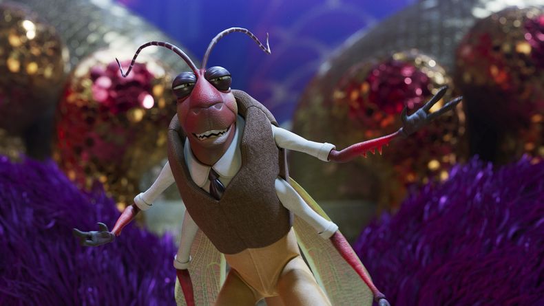 En esta imagen proporcionada por Viva Kids el personaje Red Locust, con la voz de Rich Orlowas, en una escena de la película anomada Inspector Sun. (Viva Kids vía AP)