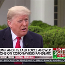 Trump cree que el país estará abierto a mediados de Abril