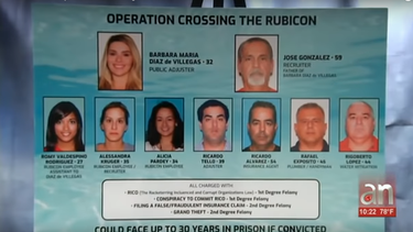 35 arrestados por fraudes a seguros de casas en miami