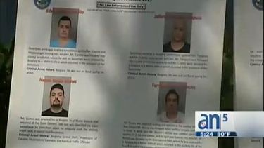 americateve | Los principales dirigentes de Doral y el cuerpo de policía mostraron un frente unido contra la delincuencia exhibiendo las identidades de sus más recientes arrestados.