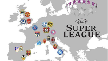 peligra el futuro de la champions con la nueva superliga