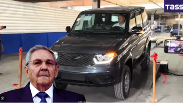 regimen lanza primer vehiculo ruso ensamblado en cuba