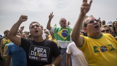 brasil: grandes manifestaciones contra presidenta rousseff