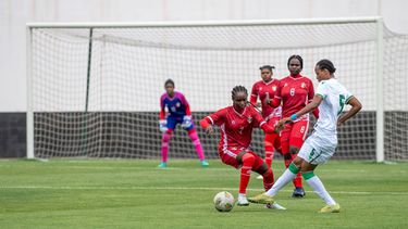 La selección femenina sub-17 de Sudán enfrenta a Comoros en la eliminatoria a los Juegos Olímpicos de Los Ángeles 2028 el lunes 8 de junio del 2026. (AP Foto)