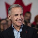 Mark Carney durante un acto de campaña por el liderazgo del Partido Liberal, el 16 de enero de 2025, en Edmonton, Canadá. (Jason Franson/The Canadian Press vía AP, Archivo)