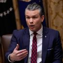 El secretario de Defensa de EEUU, Pete Hegseth, en la Casa Blanca en Washington el 2 de diciembre del 2025. (AP foto/Julia Demaree Nikhinson)