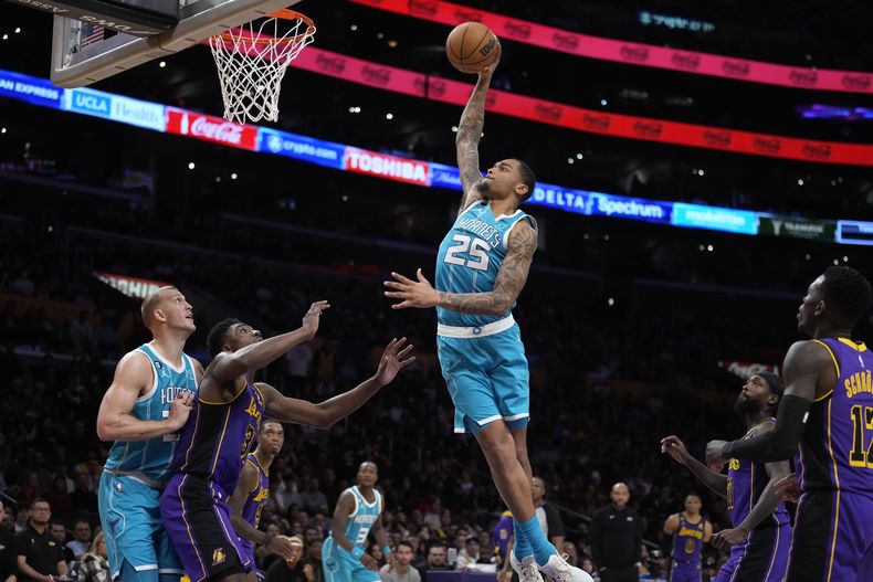DEP-BAS HORNETS-LAKERS