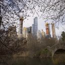 ARCHIVO - Esta imagen del 17 de abril de 2018 muestra varios rascacielos captados desde Central Park, Nueva York. (AP Foto/Mark Lennihan, archivo)