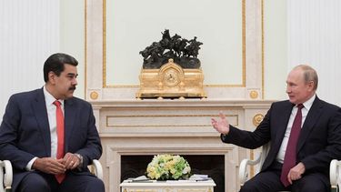Nicolás Maduro junto a Vladimir Putin en el Kremlin en 2019 (Sputnik/Alexei Druzhinin/Kremlin via REUTERS)