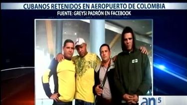 Cubanos varados en Colombia