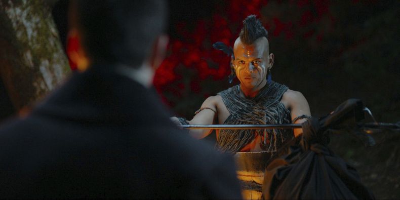 En esta imagen proporcionada por Prime Video, Cuauhtli Jiménez en una escena de la serie Zorro. (Prime Video vía AP)