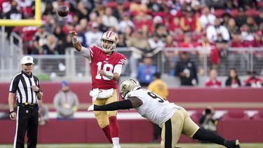 Los 49ers blanquean a los Saints por 13-0