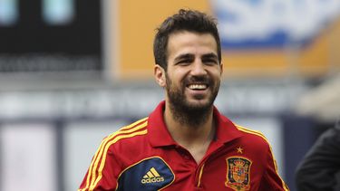 ARCHIVO - El centrocampista español Cesc Fábregas previo a un partido amistoso contra Irlanda, el 11 de junio de 2013 en Nueva York. (AP Foto/Mary Altaffer)