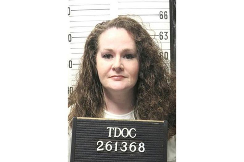 Foto entregada por el Departamento Correccional de Tennessee que muestra a Christa Pike el 12 de enero del 2023. (Departamento Correccional de Tennessee via AP)
