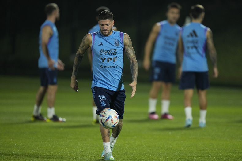 DEP-FUT MUNDIAL ARGENTINA-DE PAUL