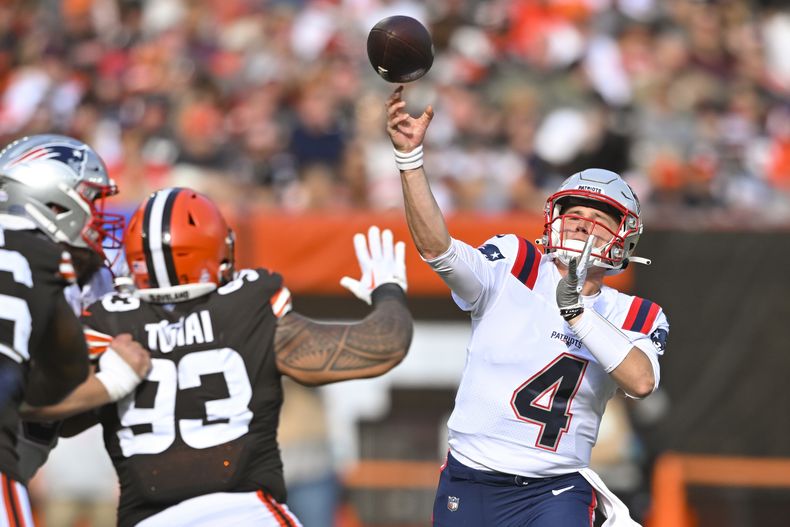 DEP-NFL PATRIOTS-BROWNS