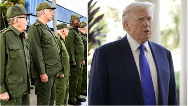 trump confirma contactos con altos funcionarios del regimen cubano para una salida del poder y la habana guarda silencio