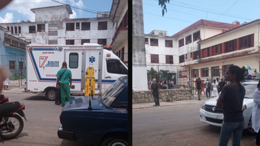 seis ninos heridos por derrumbe en escuela primaria del barrio de buena vista, playa