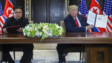 Trump dice que Norcorea ya no es amenaza nuclear