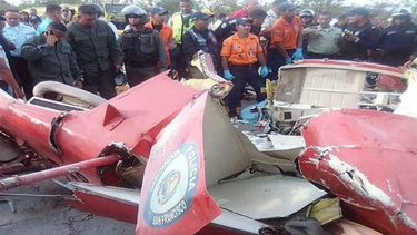 general venezolano muere cuando el helicoptero en el que viajaba cayo al suelo
