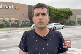 Un cubano cuenta los momentos de terror que vivió durante un tiroteo en Walmart que dejo a una persona muerta