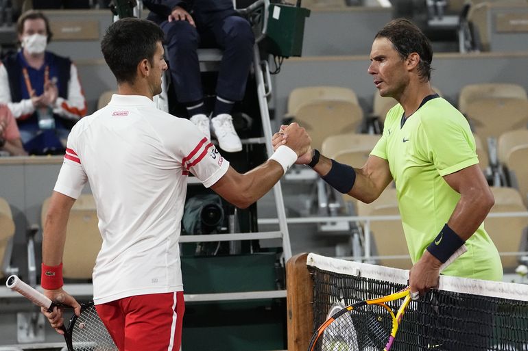 Francia: Nadal, Djokovic y Alcaraz, en la misma zona
