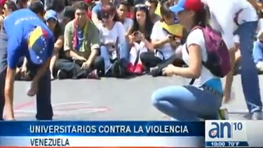 Violentas imagenes en nuevas protestas en Venezuela