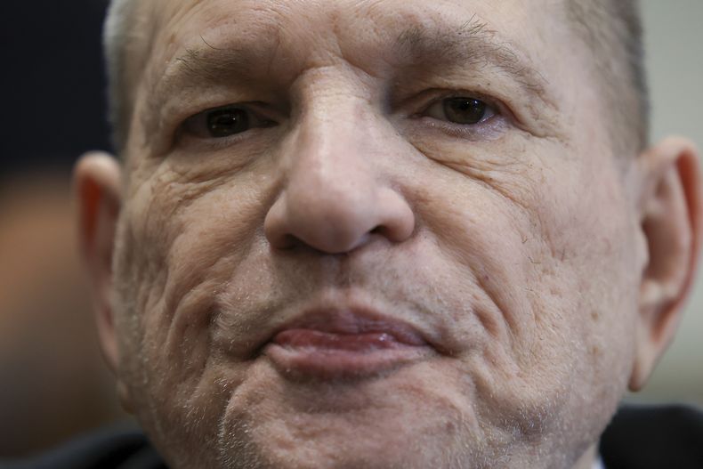 Harvey Weinstein comparece ante el tribunal estatal en Manhattan para su nuevo juicio el jueves 5 de junio de 2025 en Nueva York.(Charly Triballeau/Pool Photo via AP)