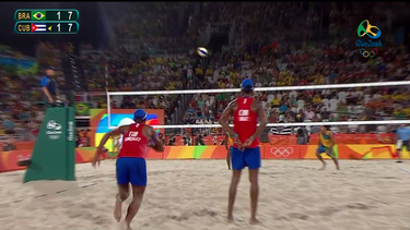 cuba derrota a brasil en el voleibol de playa de rio 2016