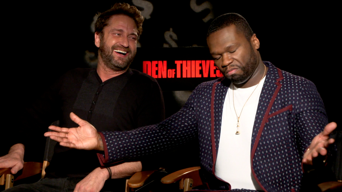 Gerard Butler y 50 Cent son Pura Acción en Den of Thieves