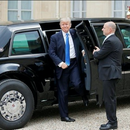 Trump estrenó en Nueva York su nueva limusina Cadillac