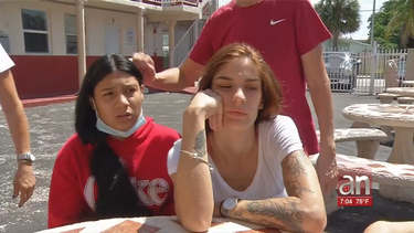 aparece joven cubana de 13 anos desaparecida y cuenta donde estaba...