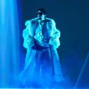 Bad Bunny se presenta durante los iHeartRadio Music Awards en Los Ángeles el 17 de marzo de 2025. (Foto AP/Chris Pizzello)