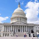 El Capitolio estadounidense en Washington el 3 de octubre del 2025. (AP foto/Mariam Zuhaib)