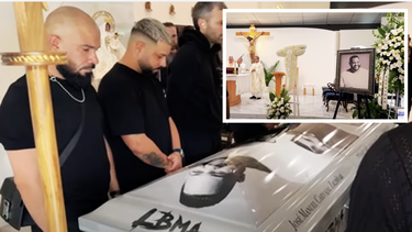 familiares, amigos y fanaticos le dan el ultimo adios a el taiger en la iglesia de san lazaro en miami