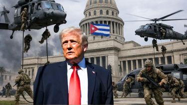trump asegura que muy pronto la fuerza militar de ee.uu. traera un nuevo amanecer para cuba