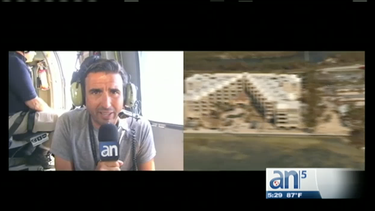 america noticias en exclusiva sobre vuela las zonas mas afectadas de los cayos