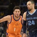 Brooks lleva a Grizzlies diezmados a victoria ante Suns
