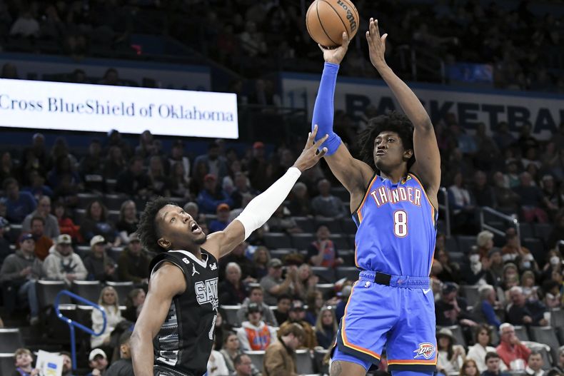 DEP-BAS SPURS-THUNDER
