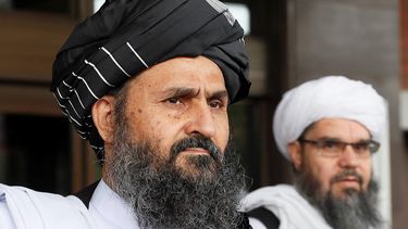 el mula abdul ghani baradar, jefe politico, cofundador y numero dos de los talibanes, volvio a afganistan