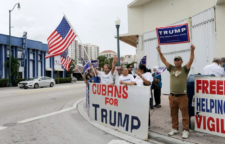 cubanos trump
