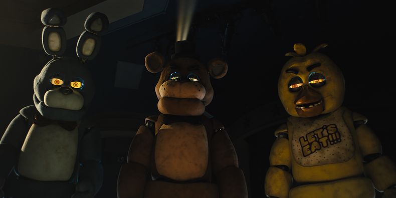 Una escena de la película Five Nights at Freddys. Foto proveida por Universal Pictures. (Universal Pictures via AP)