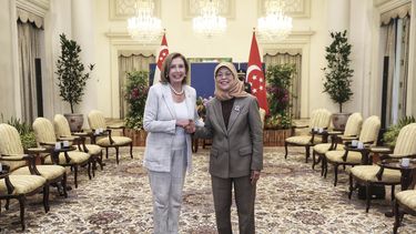 Pelosi llega a Singapur dentro de una gira asiática