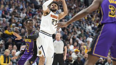 Murray, Jokic lideran triunfo de Nuggets 122-109 ante Lakers