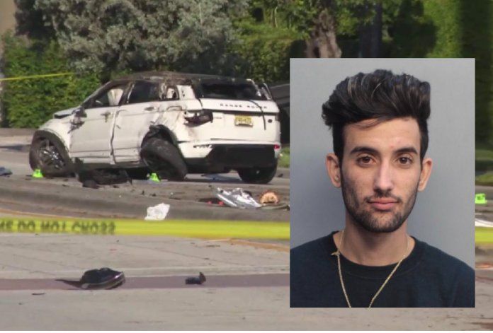 Joven cubano de Miami el posible sospechoso de DUI y acusado de matar a 3 familiares en accidente de Sunset Drive